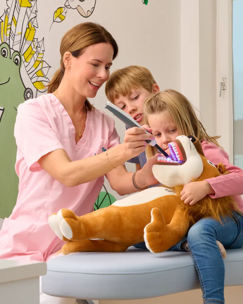 Vitalerhaltende Therapie bei Lillizahn Kinderzahnarzt Großhadern
